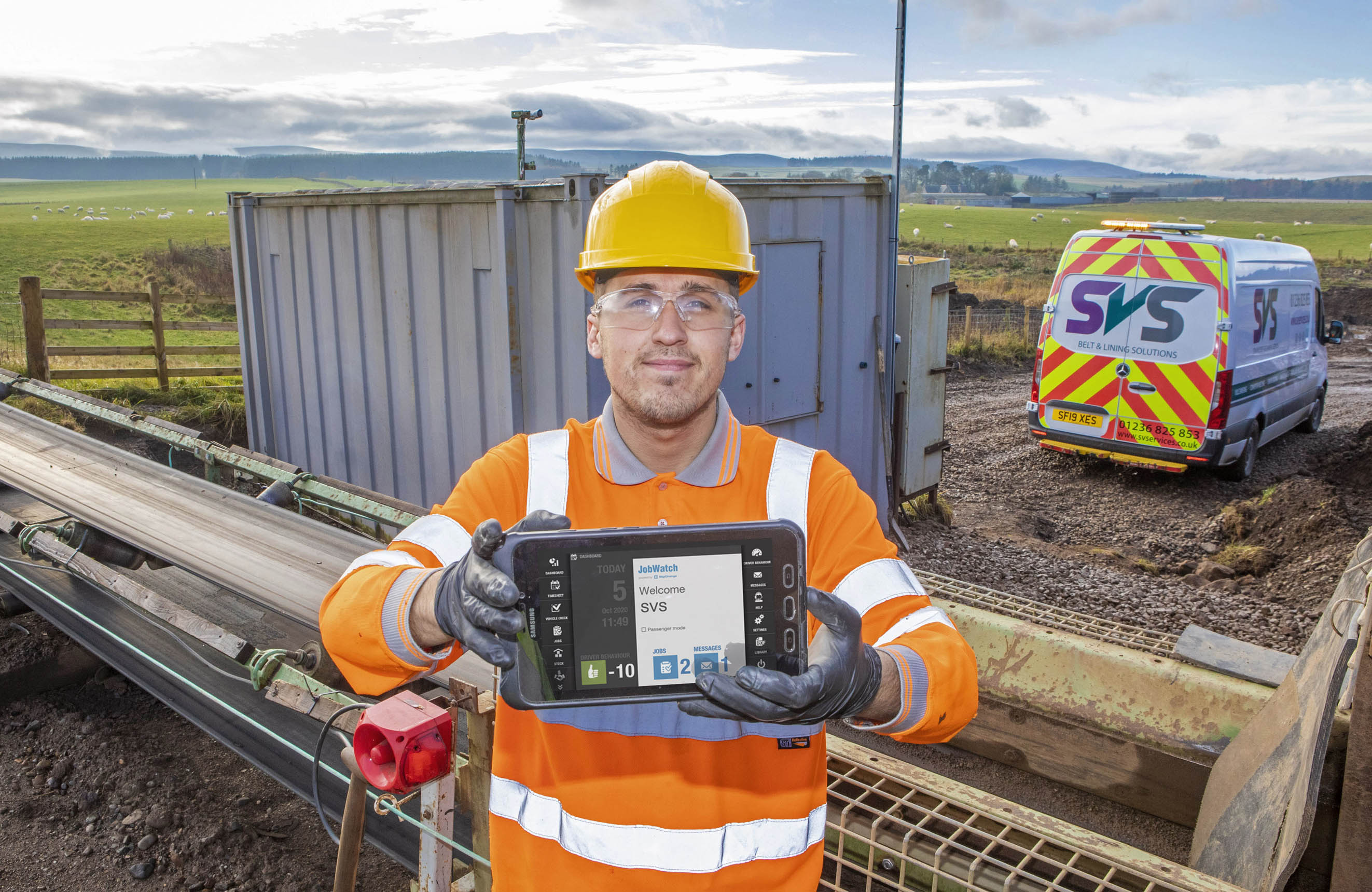 Mobile Technology Helps Conveyor Belt Engineers Keep Industry Rolling