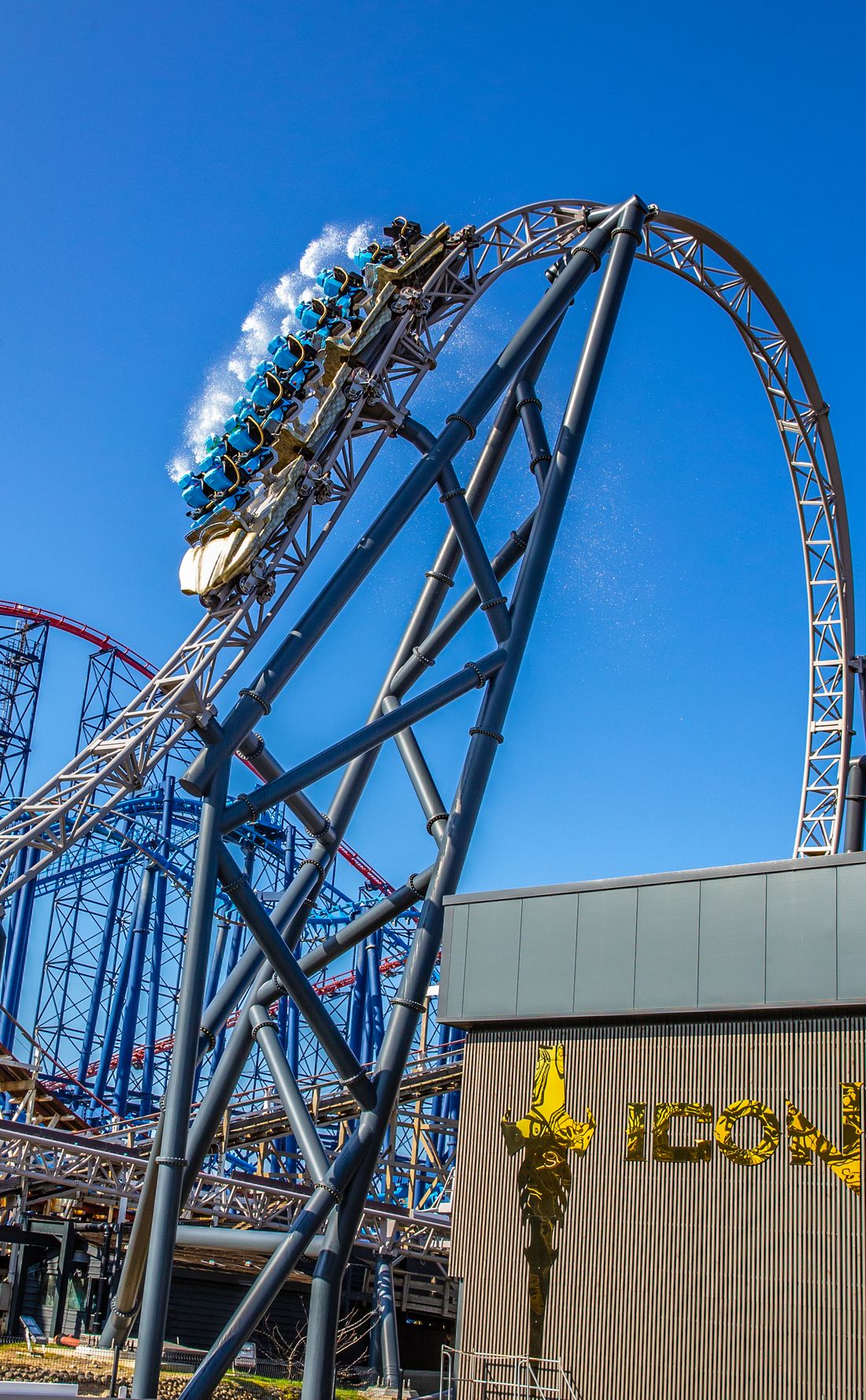 Icon Testing Takes Place As Blackpool Pleasure Beach Gears Up For