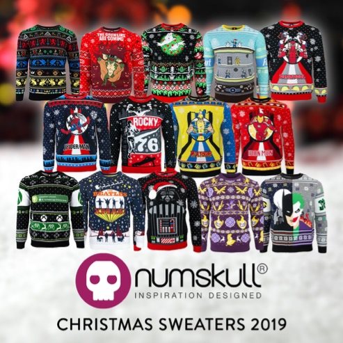 Pr Official Geeky Xmas Knitted Sweaters Revealed Just In Time For Halloween