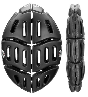 Morpher flat folding bike helmet