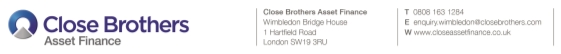 Close Brothers Asset Finance