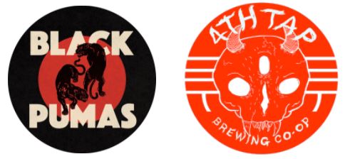 Black Pumas and 4th Tap Brewing