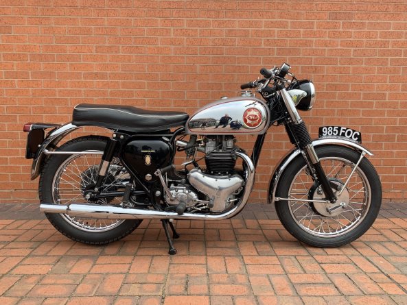 Birth Of An Icon 1962 BSA Rocket Gold Star 650cc Prototype Used By Chris Vincent For Sale With H H Classics