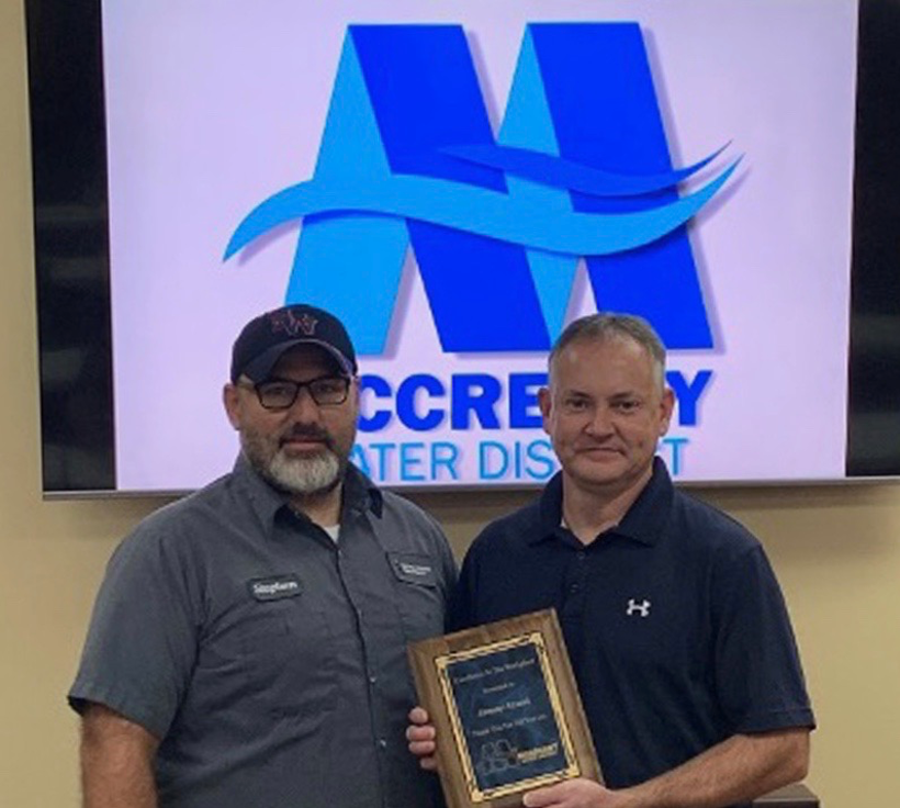 McCreary County Water District Announces First 2020 Employee