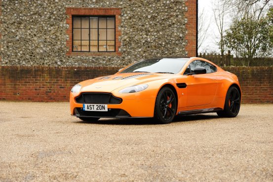 Famous One Off Montana Orange 11 Aston Martin V12 Vantage Press For Sale At H H Classics Live Auction Online 24th March 21 Estimate 60 000 70 000