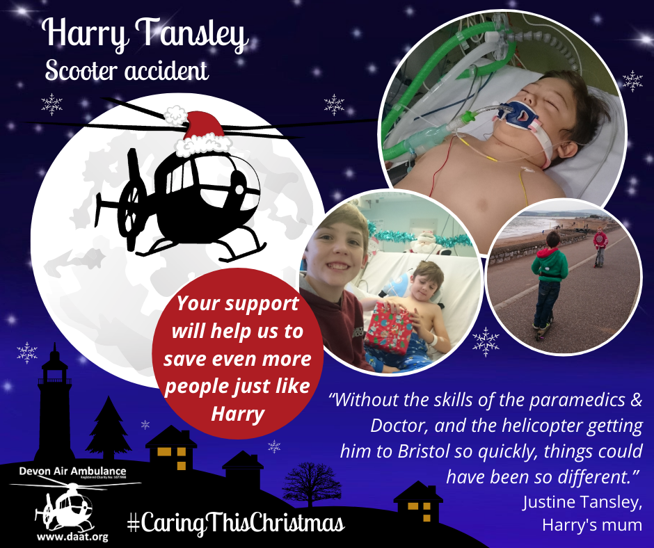 There to Care - Devon Air Ambulance Launches Christmas Appeal