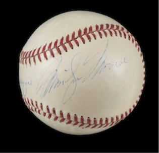 Autographed Hank Aaron Baseball - Hammerin Nickname JSA