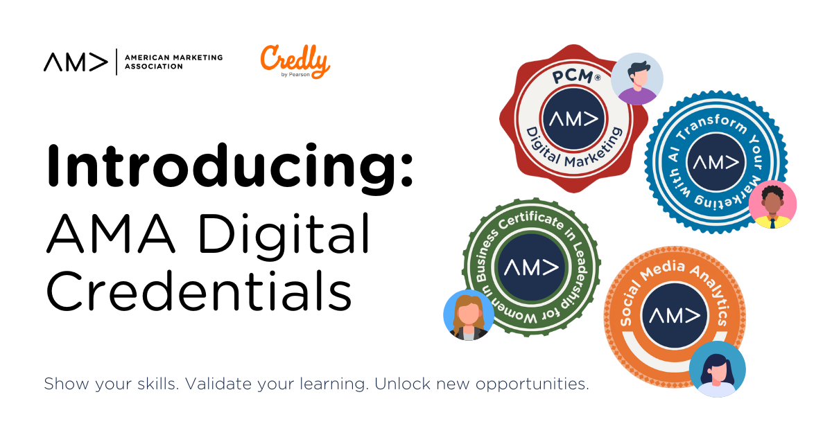 American Marketing Association Launches Digital Credentialing Program ...