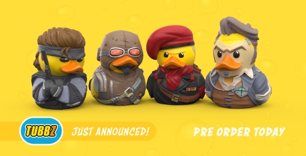 Metal Gear Solid Solid Snake TUBBZ Cosplaying Duck Collectible - Numskull