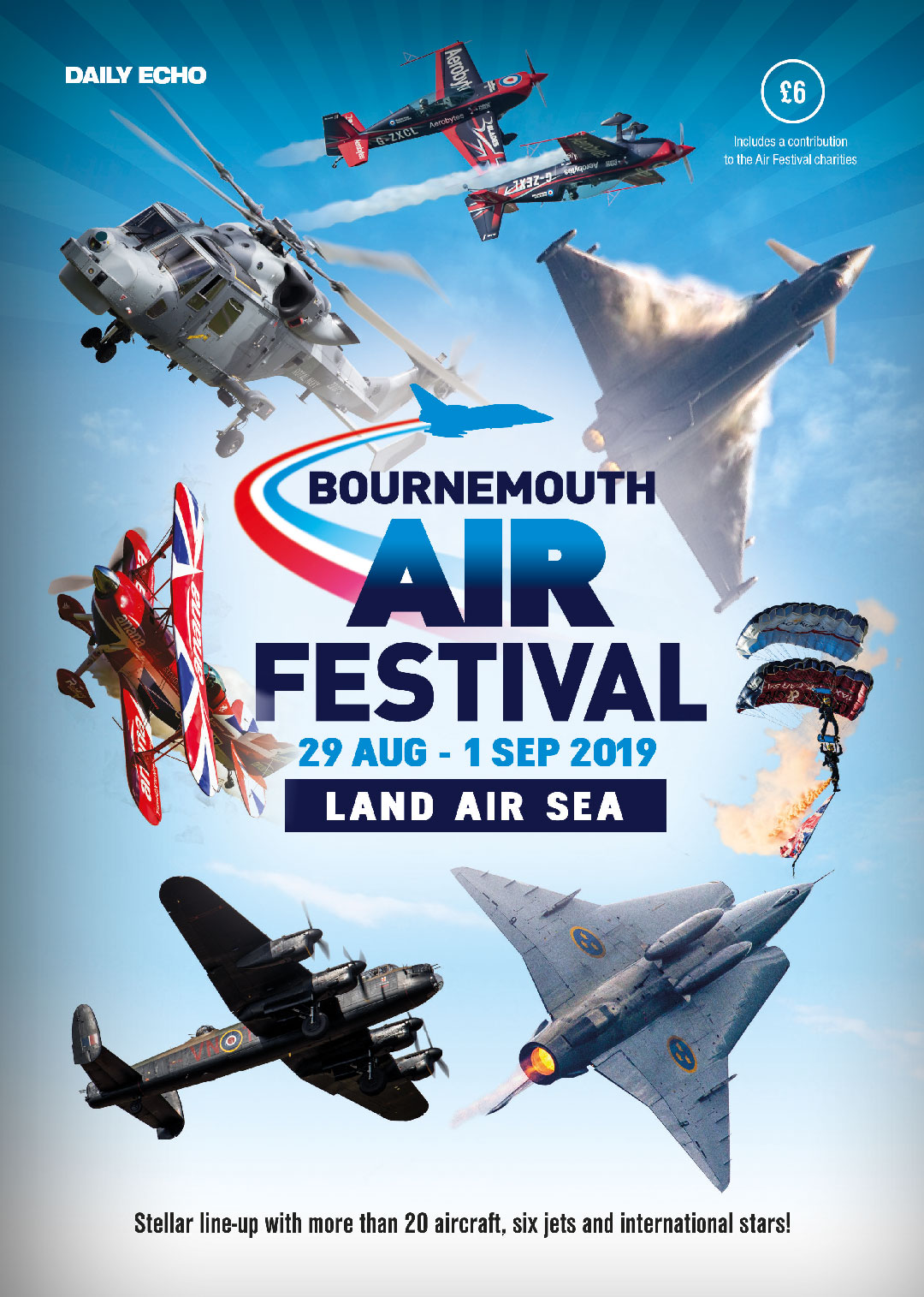 Bournemouth Air Festival 2019 Typhoon Times Revealed and The Brochure