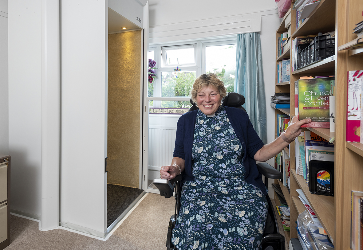 Northamptonshire Wheelchair Reverend Creates Home Lift Haven for